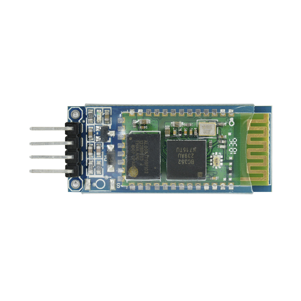 New Wireless Serial 4 Pin Bluetooth RF Transceiver Module HC-06 RS232 Backplane