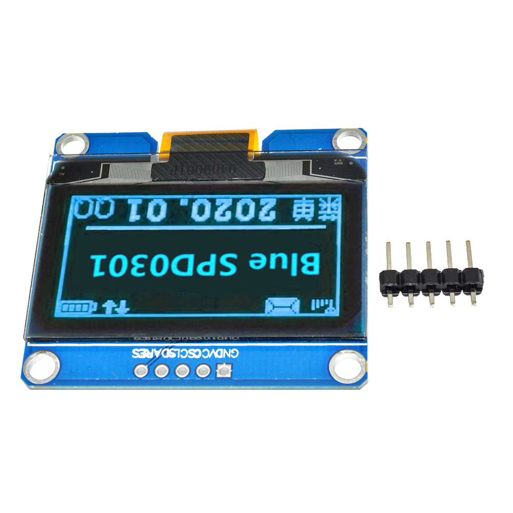 Display OLED 128x64 0.96 4pin I2C Blu Giallo