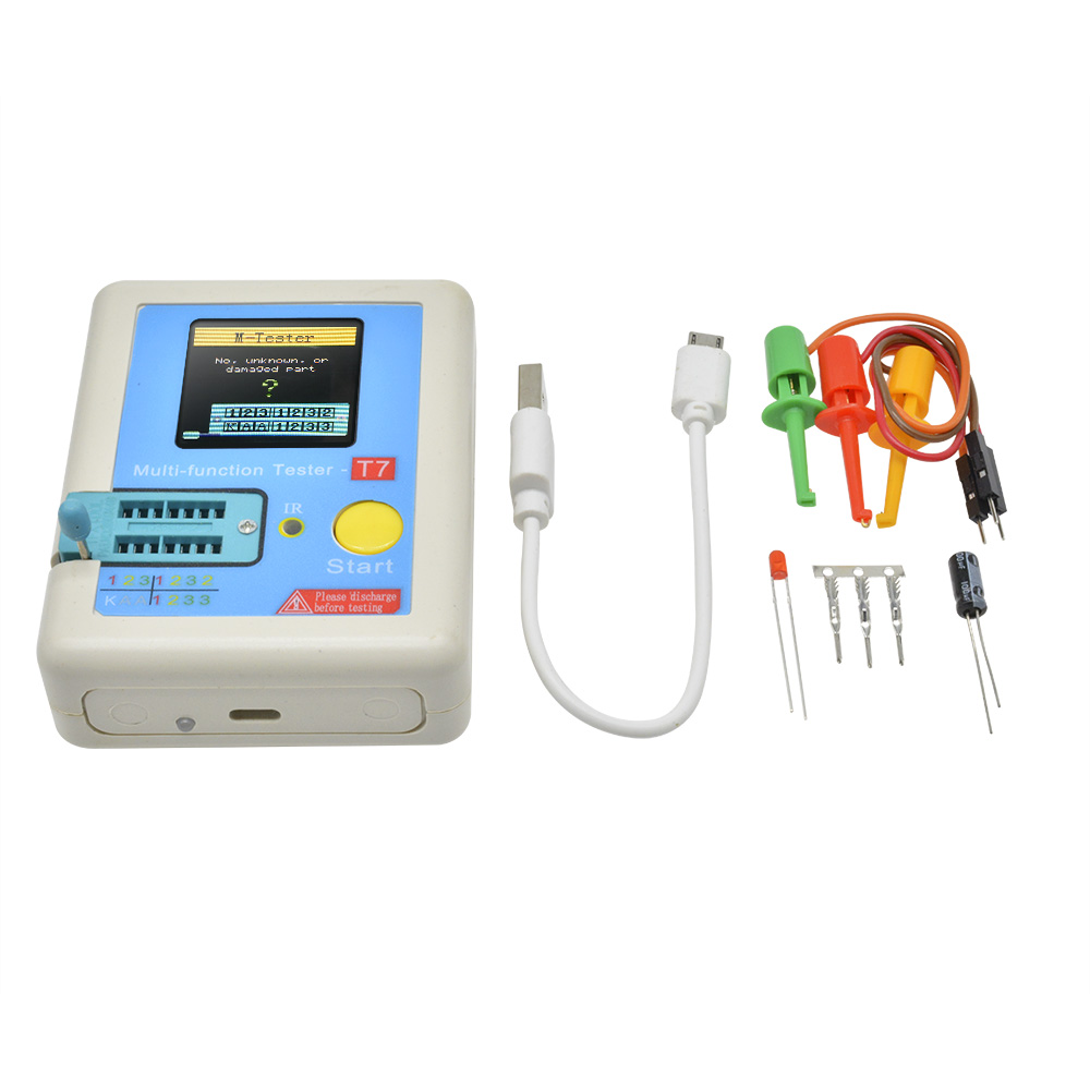 Kuman Multifunction Transistor Tester avec écran LCD TFT 1,8