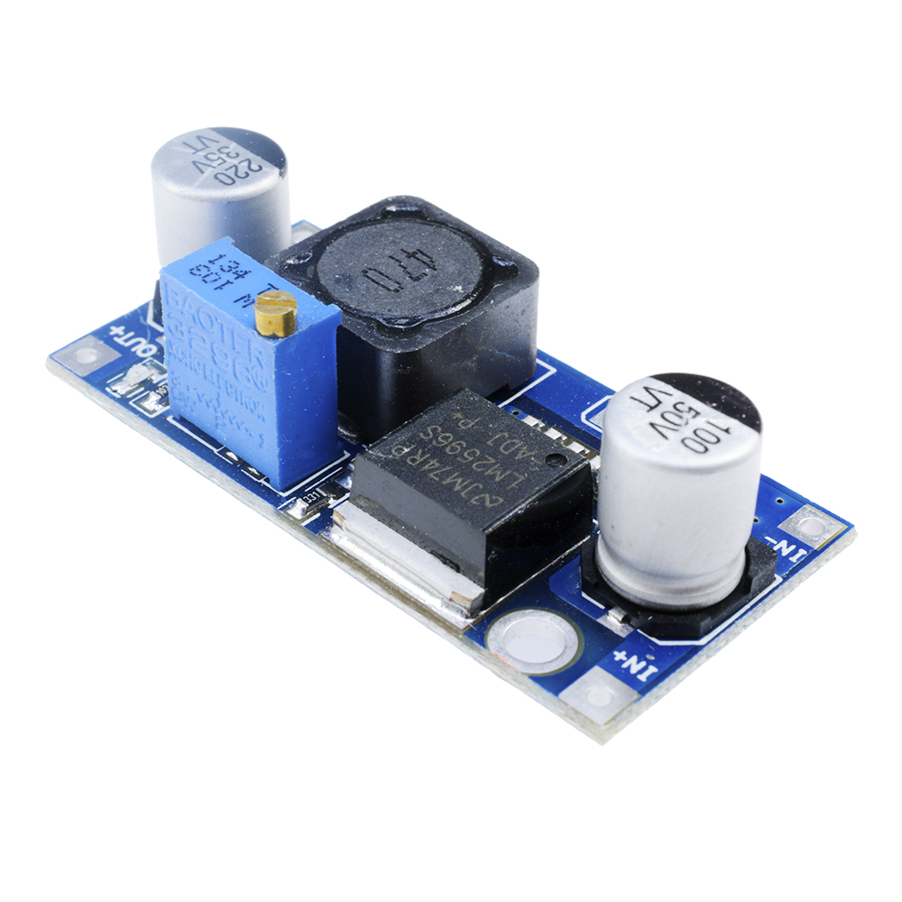 5Pcs DC-DC Buck Converter Step Down Module LM2596 Power Supply Output 2.5V-35V