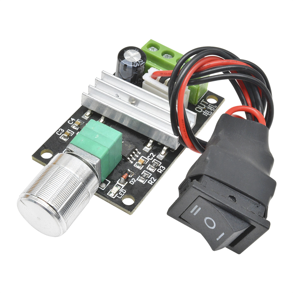 6V/12V/24V/28V 3A 80W 1203BB DC Motor Speed Controller PWM