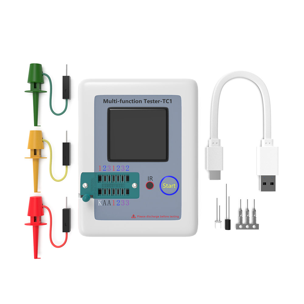 LCR-TC1 LCR-T7 TC-T7-H Transistor Tester TFT Diode Triode Capacitance ...