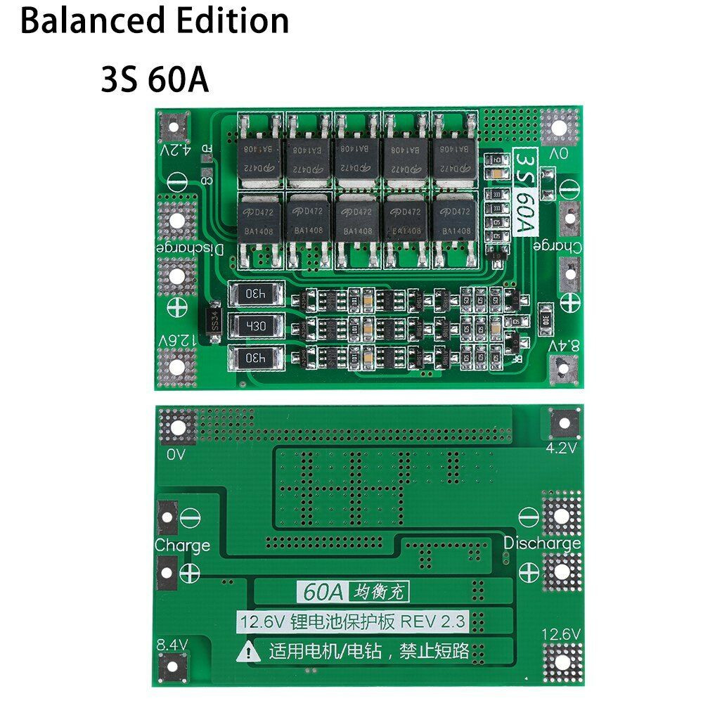 Bms 3s 60a схема