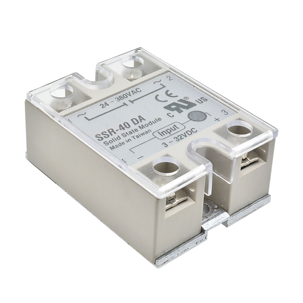 Safety Cover Case for Single Phase Solid State Relay SSR Clear Plastic