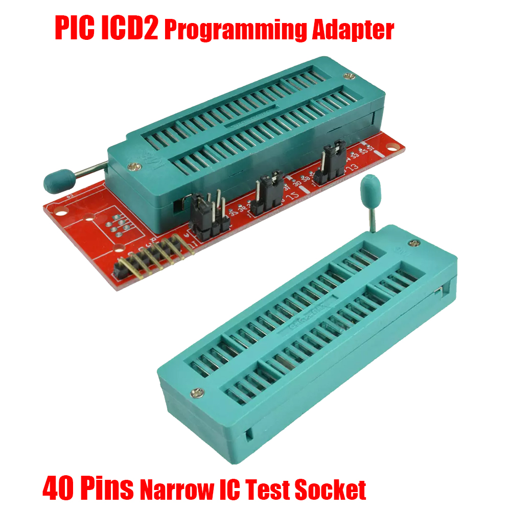 PIC Programming Adapter Pickit 2 Pickit 3 Programmer 40 Pin Seat