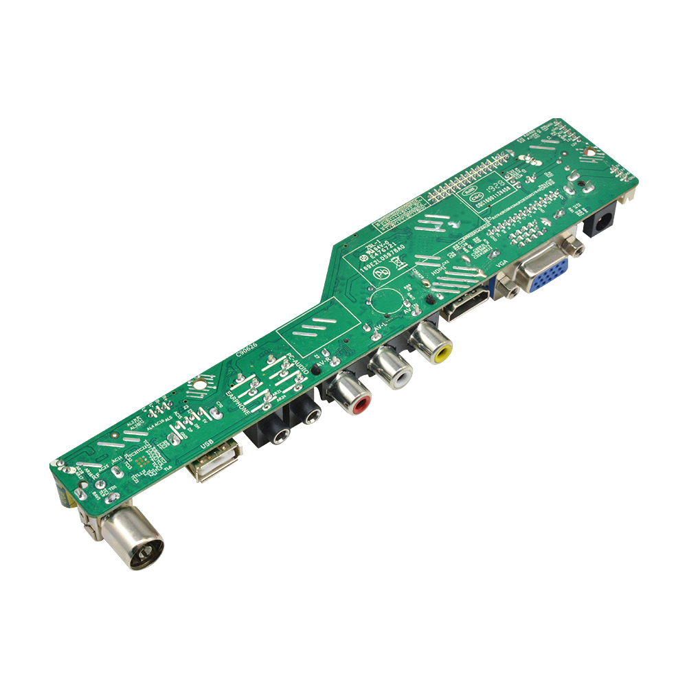 Universal V29 LCD TV Controller Board - HDMI, VGA, USB, AV Inputs For LED/LCD Screens