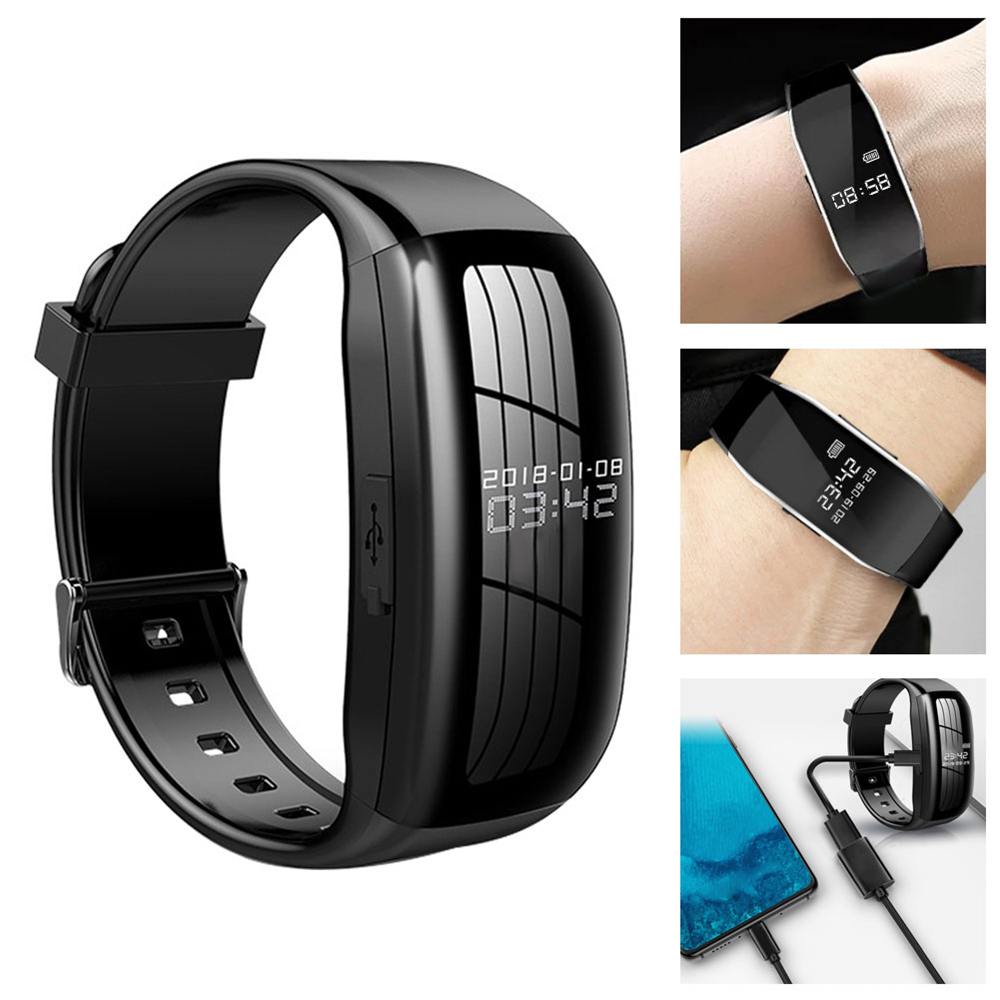 1080P Mini Spy Hidden Camera Watch Wristband DVR Video Recorder Smart  Bracelet