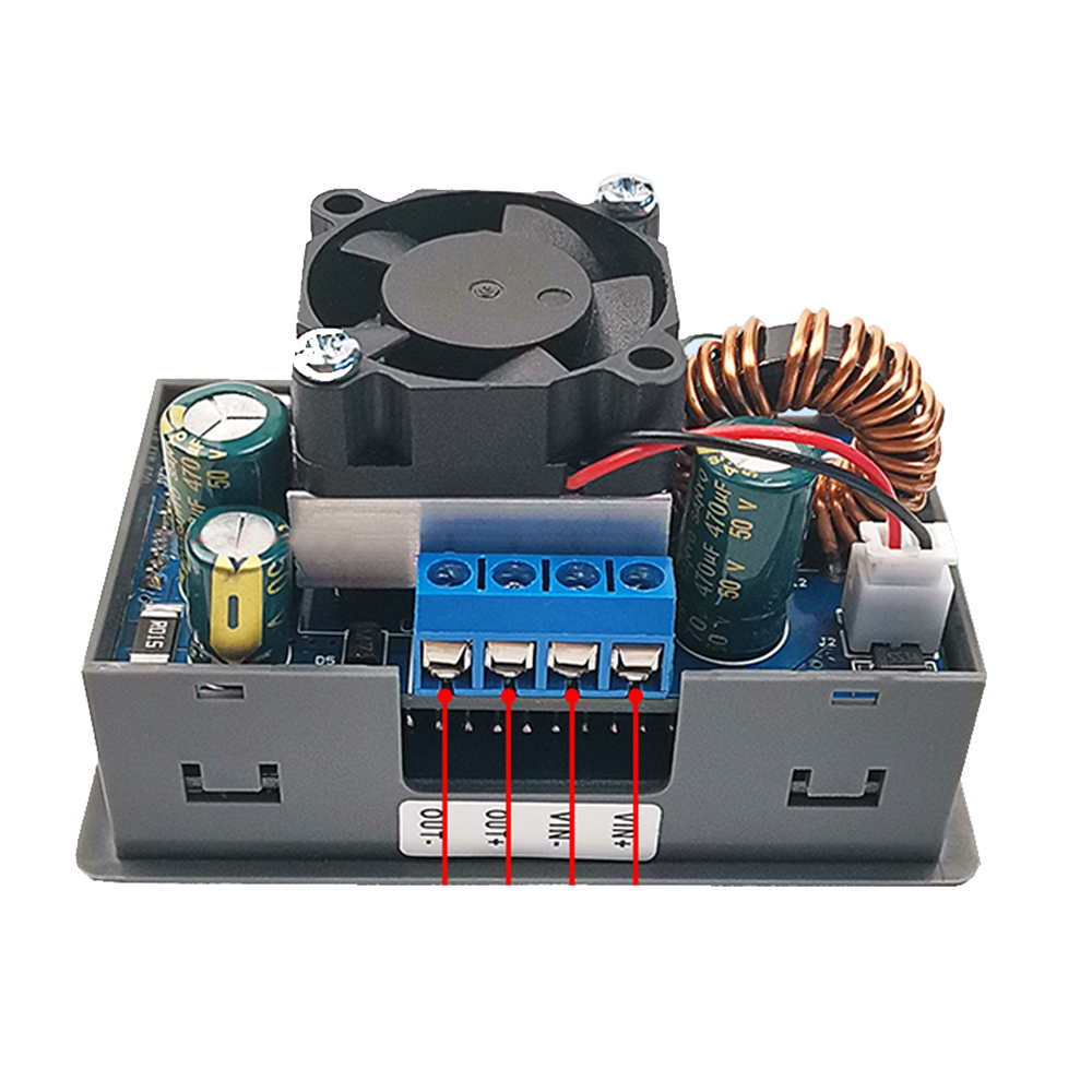 ZK-5KX CNC DC DC Buck Boost Converter CC CV 0.6V-36V 5A Power