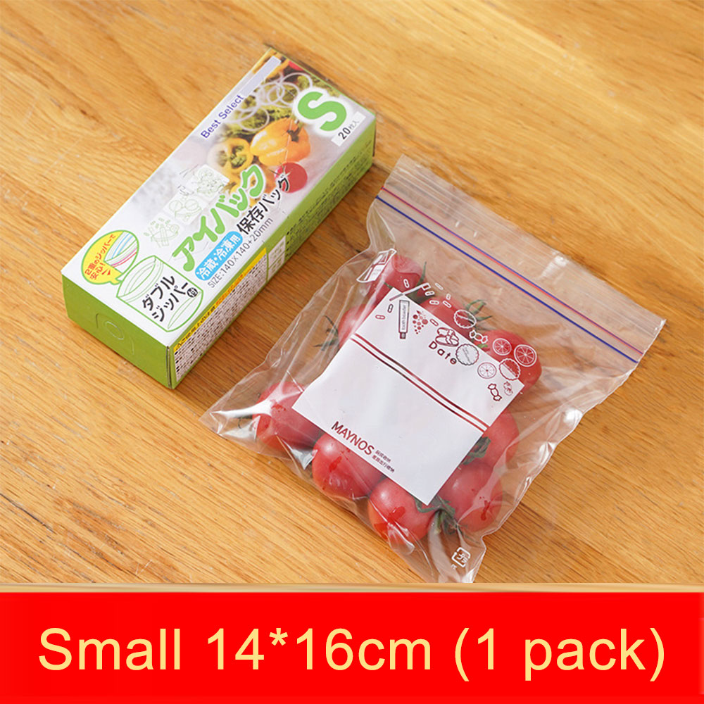 Reusable Airtight Bag Thickening Refrigerator Storage Frozen Sub-Packaging  Bag