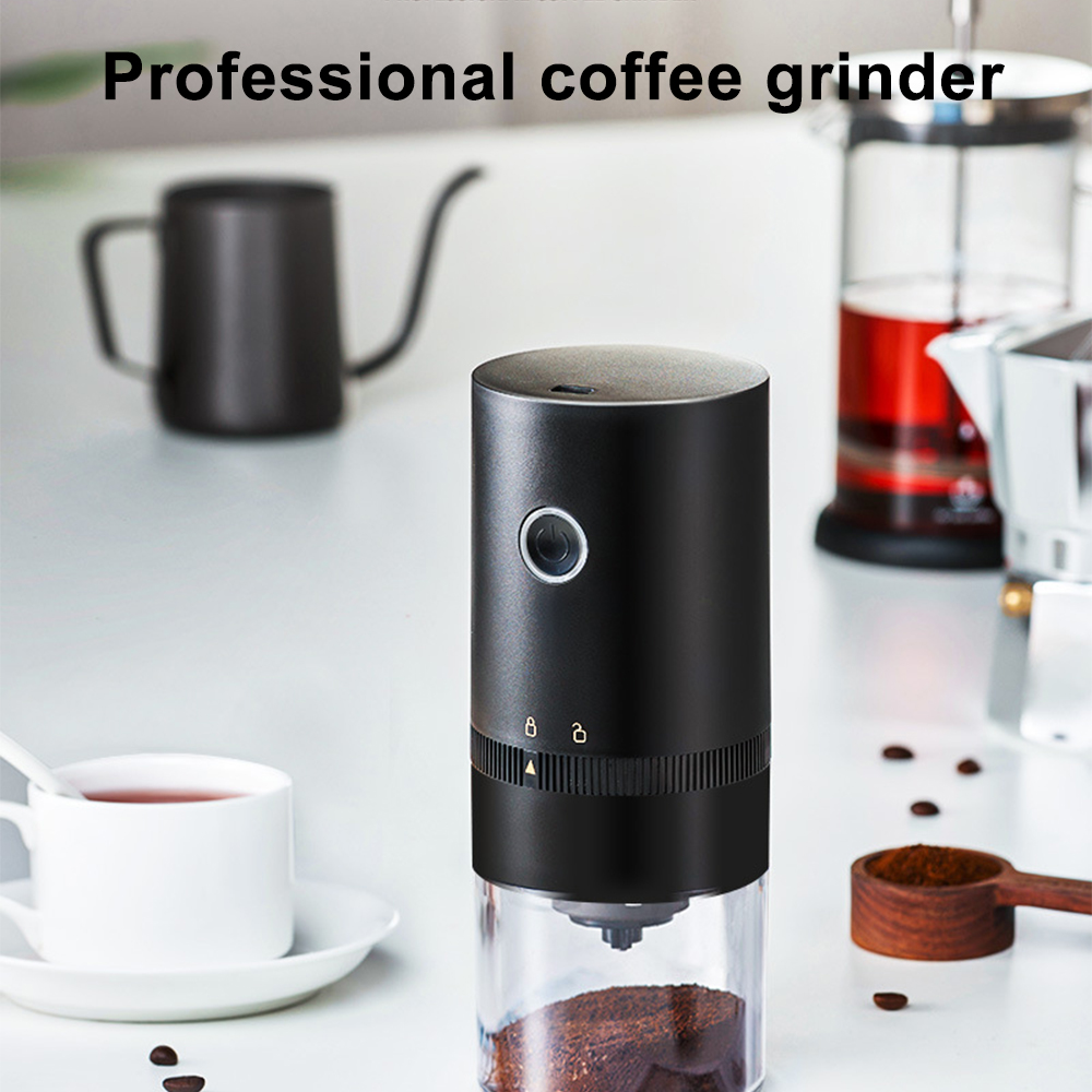 1pc Portable Coffee Grinder with Ceramic Grinding Core - Type-C USB  Charging - Professional Electric Grinder for Coffee Beans