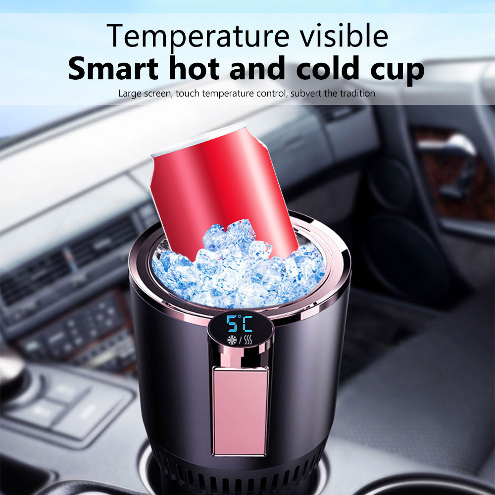 2 In 1 Cup Cooler Quick Coffee Mug Warmer Auto Cup Drink Holder