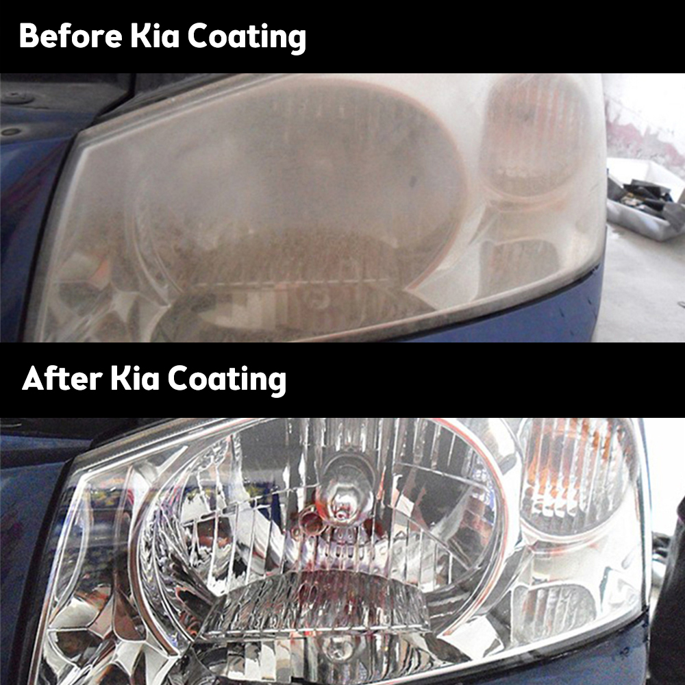 Car Set Liquid Polymer Kit Chemical Polishing Headlight Restoration Repair  Tool