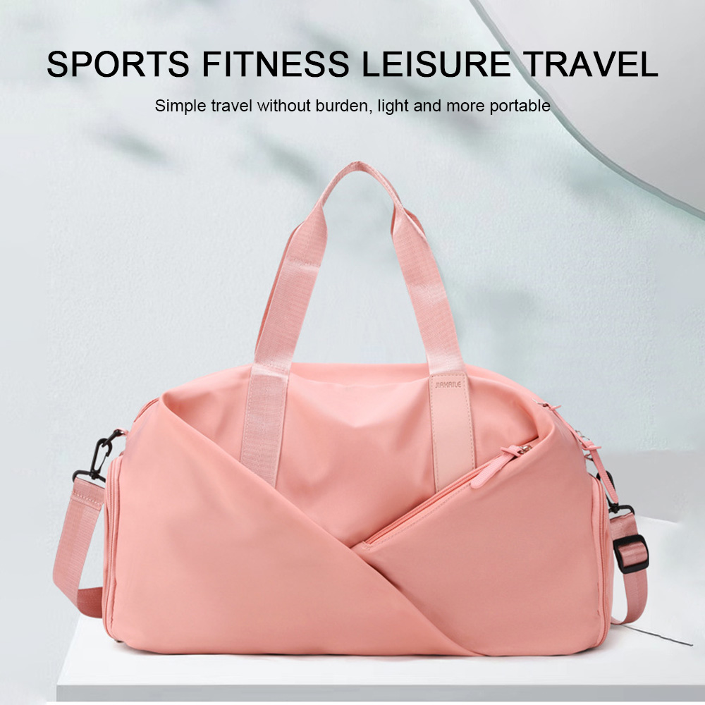 Folding Fashion Small Pink Duffle Bags Sports Yoga Tote Gym Portable  Foldable Mini Weekender Bag Woman Luggage Travel Bags - China Sport Bag and  Duffle Bag price