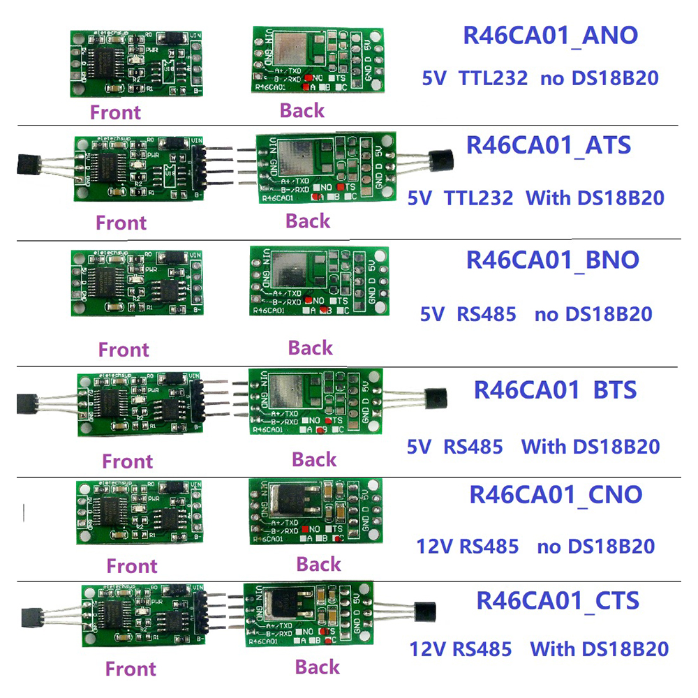 Amazon.co.jp: 8CH DC12 V RS485 DS18 B20 温度センサボード PLC
