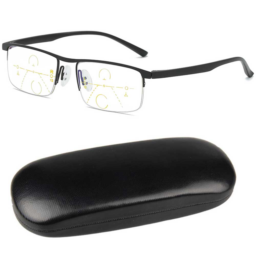 Smart Zoom Reading Glasses Distance&near Progressive Multi