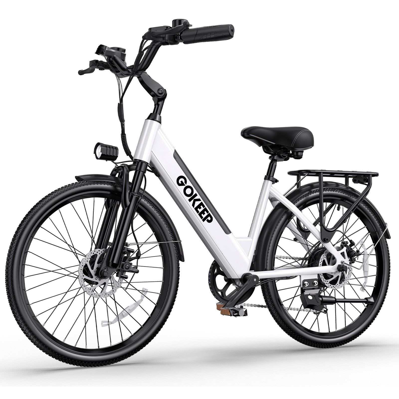 Adults Electric Bike, 1000W 28MPH 34Mile Commuter E-Bike, 26" E-Mountain Bicycle