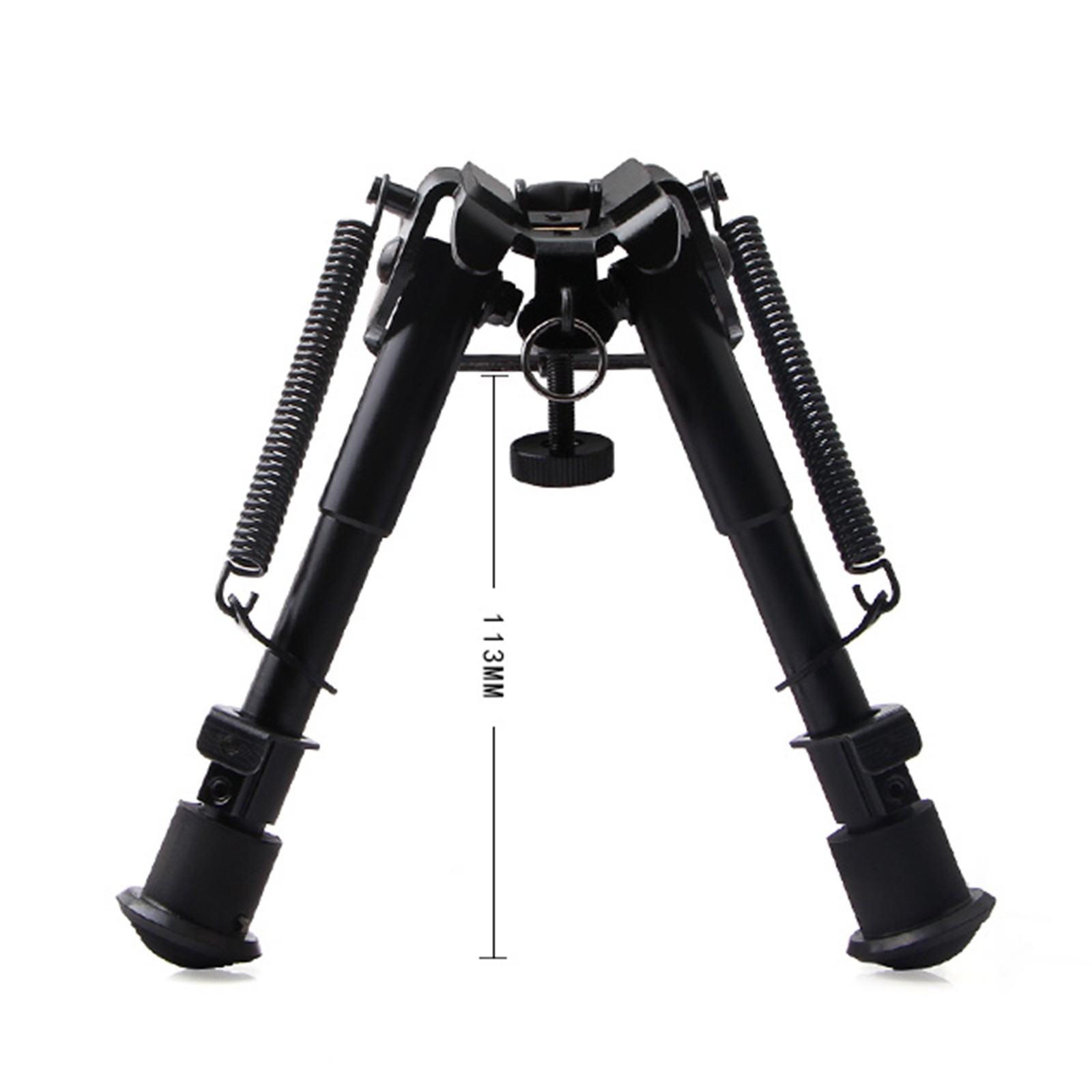 Rifle Bipod Foldable 6/9/13/27'' Spring Return Heavy Duty Tiltable Swivel Mount