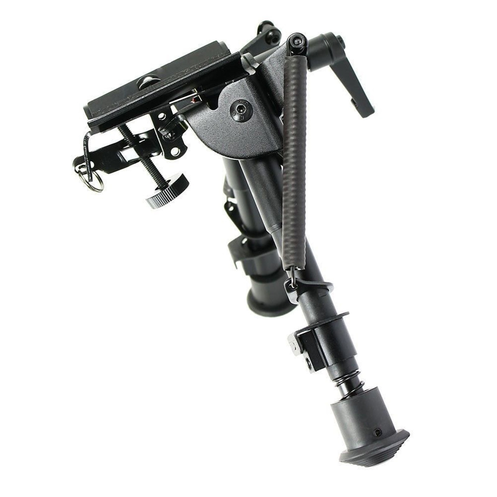 Rifle Bipod 6/9/13/27'' Pivot / Rotating Folding Legs Spring Return for Hunting