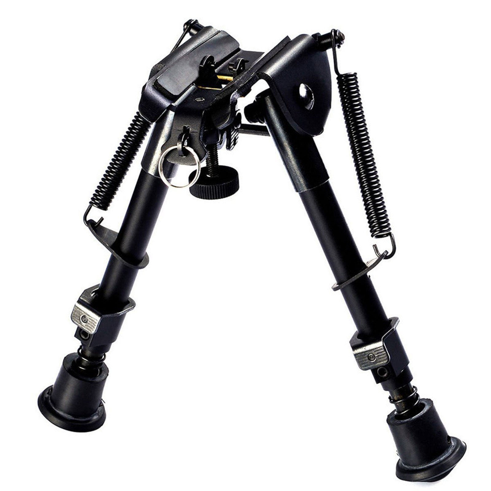 Rifle Bipod Foldable 6/9/13/27'' Spring Return Heavy Duty Tiltable Swivel Mount