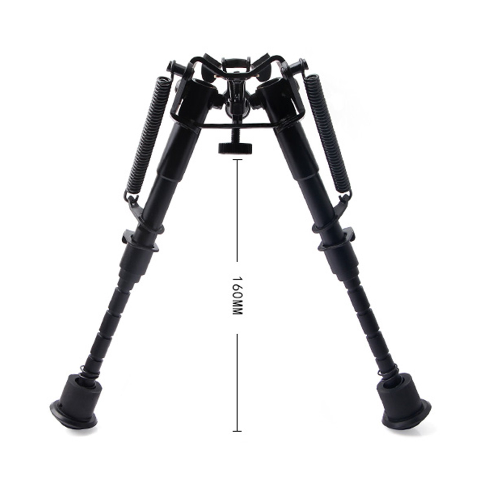 Rifle Bipod Foldable 6/9/13/27'' Spring Return Heavy Duty Tiltable Swivel Mount