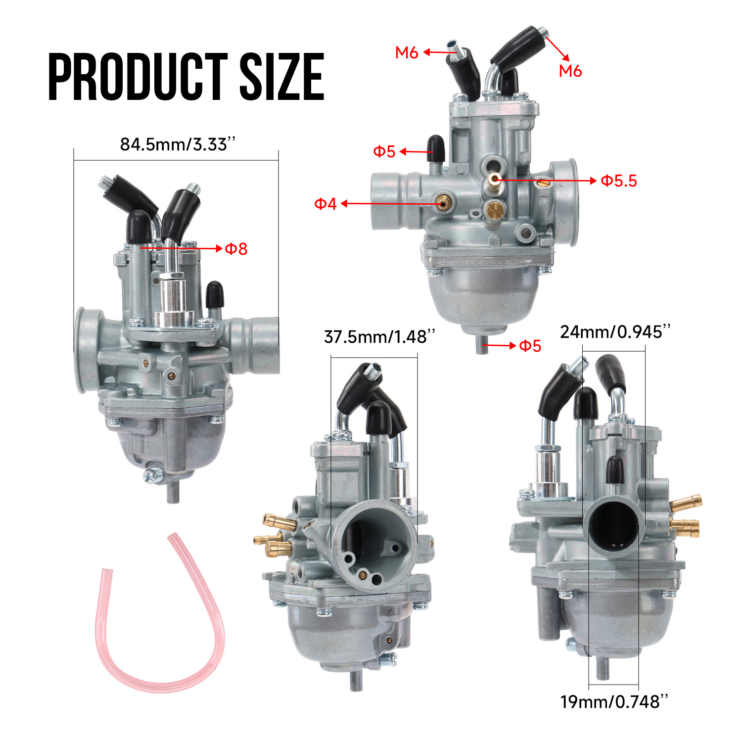 キャピタル for Polaris Sportsman 90 Predator 90 Scrambler 90 Carburetor
