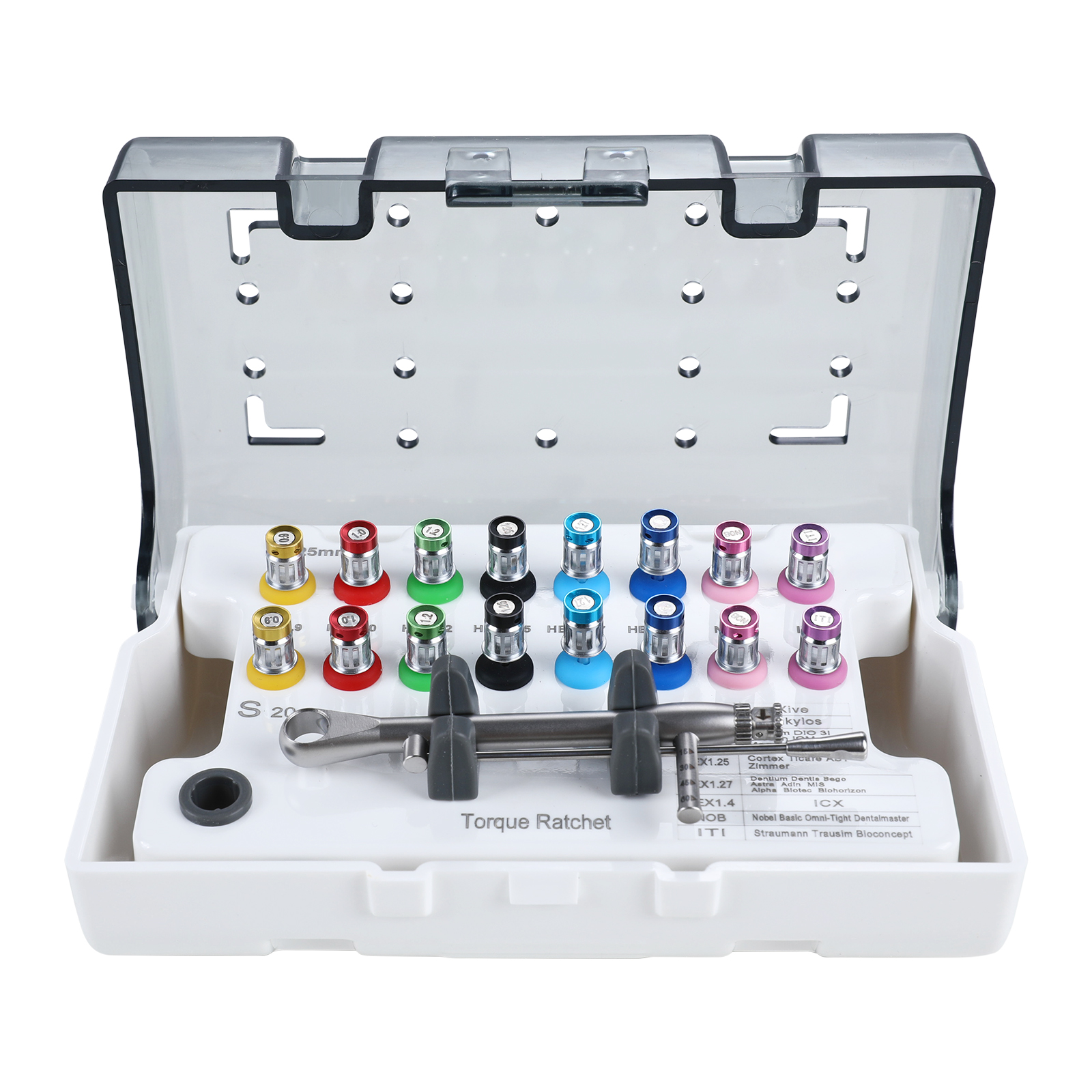 Universal Implant Prosthetic Kit Dental Torque Wrench Screwdriver Hand Driver