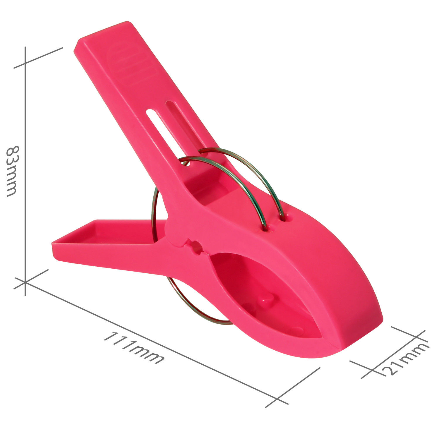 10Pcs Large Plastic Towel Clips Pegs Beach Quilt Clothes Pins Sun