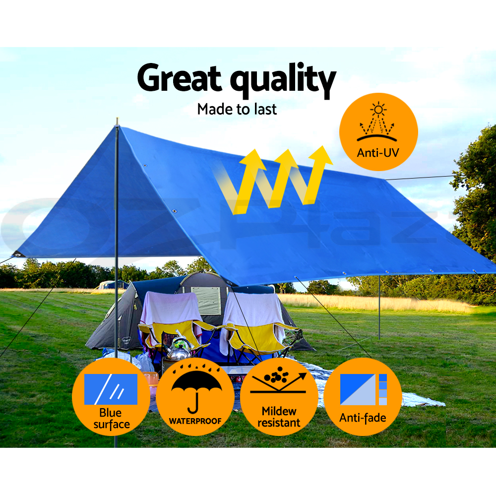 Tarpaulin Extra Heavy Duty Waterproof Furniture Caravan Cover Sheet