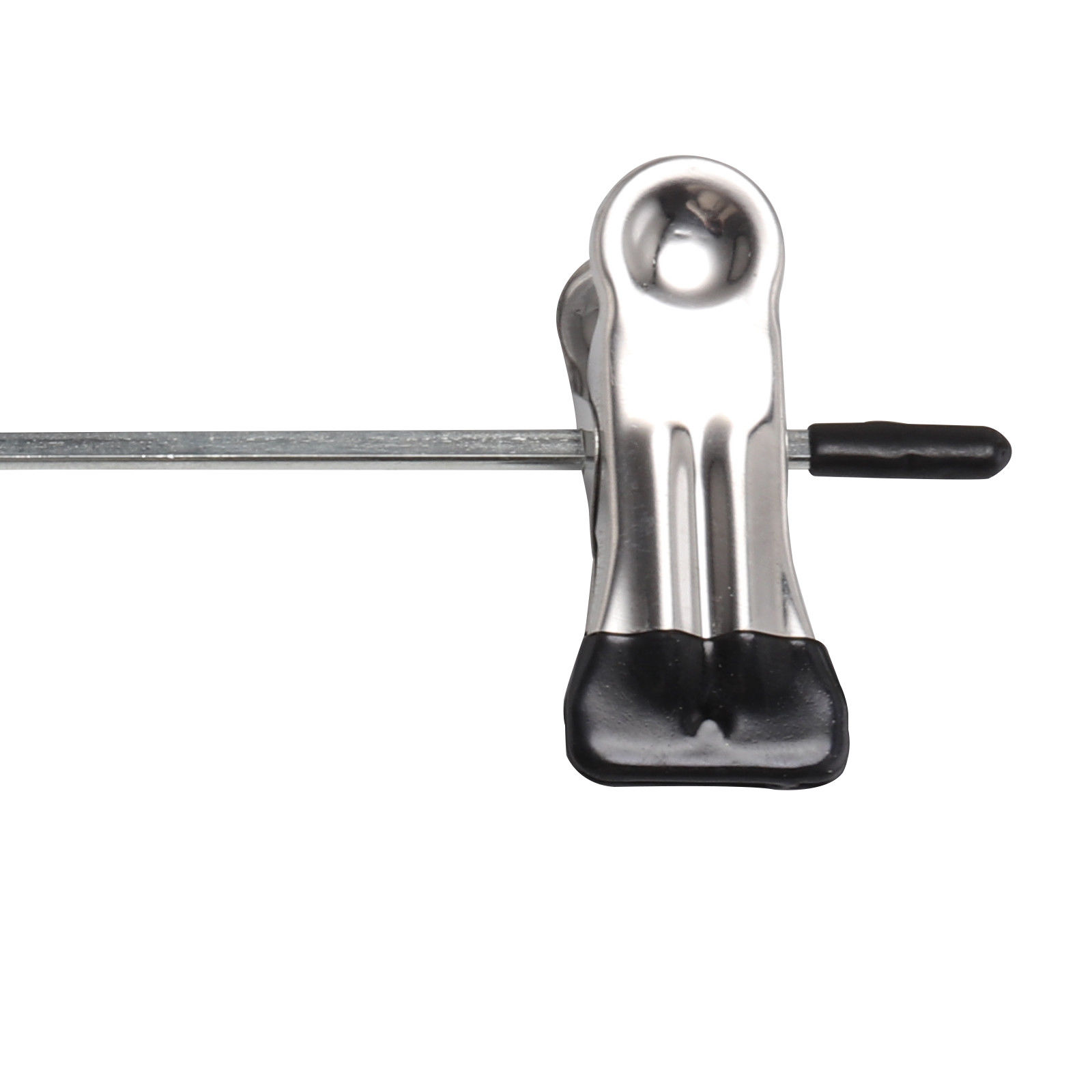 40X Metal Clip Hangers Rubber Grip ANTISLIP Clothes Pant Trouser Skirt