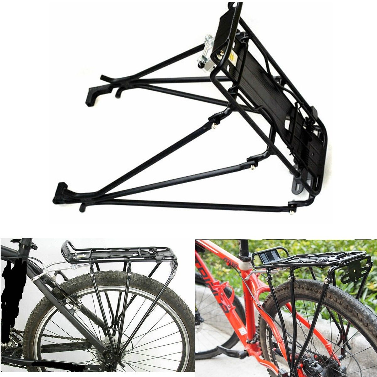 2 in 1 cargo carrier and bike rack