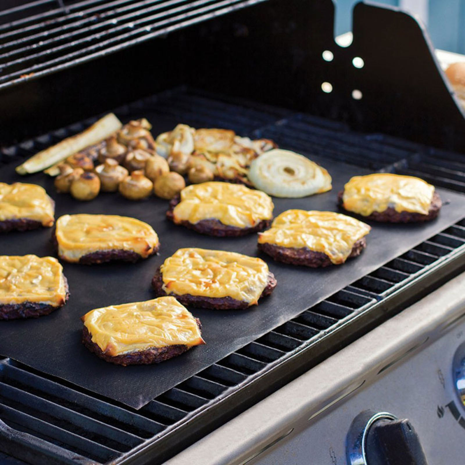 5X Reusable Baking Sheet BBQ Grill Cooking Mat Nonstick Oven Pastry