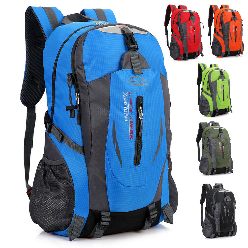 40 Liter Waterproof Outdoor Sports Bag Backpack Travel Hiking Camping ...