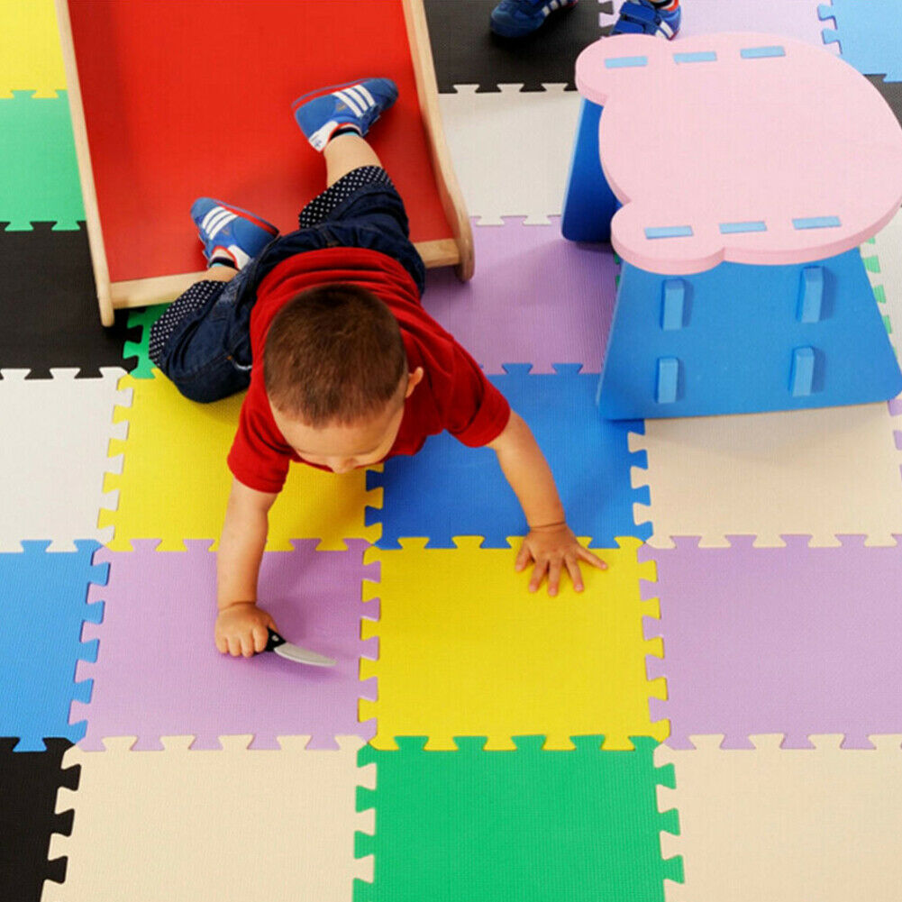 EVA LARGE INTERLOCKING FLOORING ACTIVITY PLAY SOFT FOAM MATS TILES