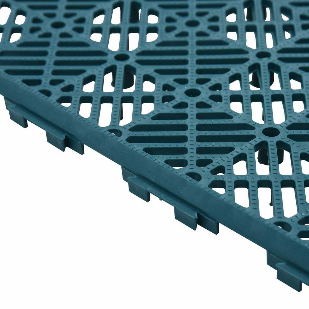 Garden Non-Slip Path Walkway Patio Tiles Green Plastic Outdoor Decking