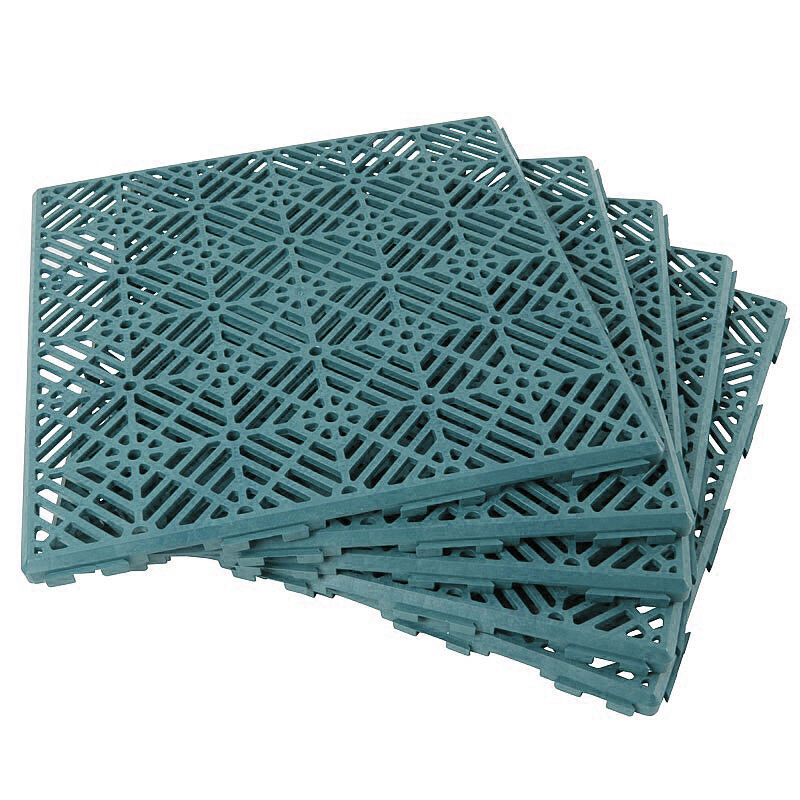 Garden Non-Slip Path Walkway Patio Tiles Green Plastic Outdoor Decking