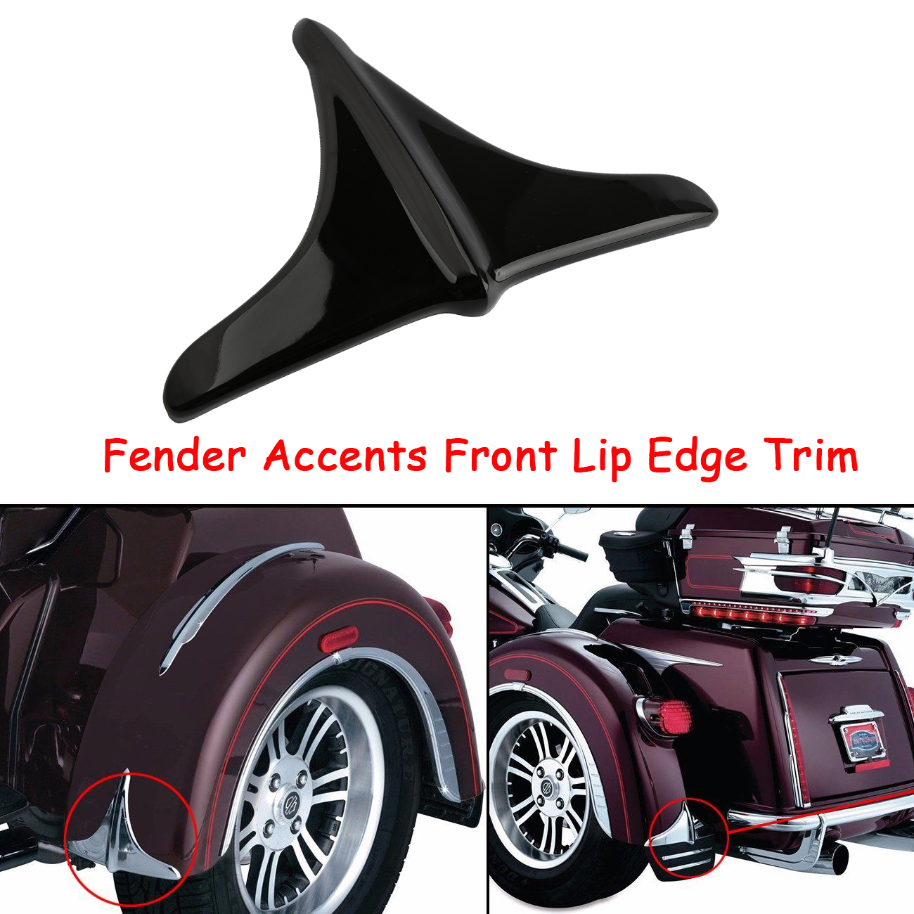 tri glide fender bra