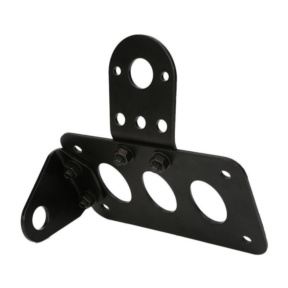 UK Side Mount Motorcycle License Plate Number Plate Bracket for Harley