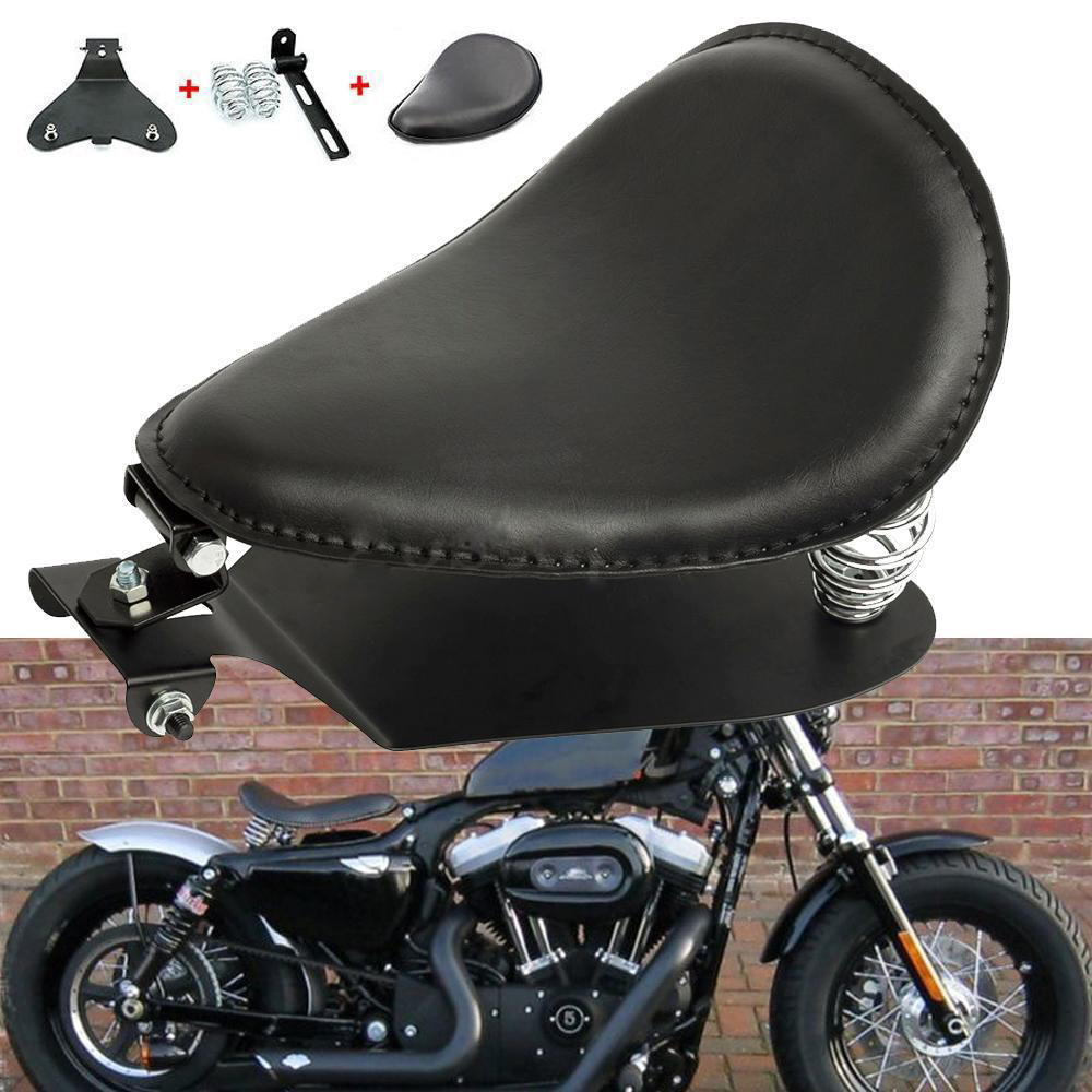 EVGATSAUTO Motorrad Sitzfedern 3 Zoll - 1 Paar Stahlfedern Für Chopper & Bobber