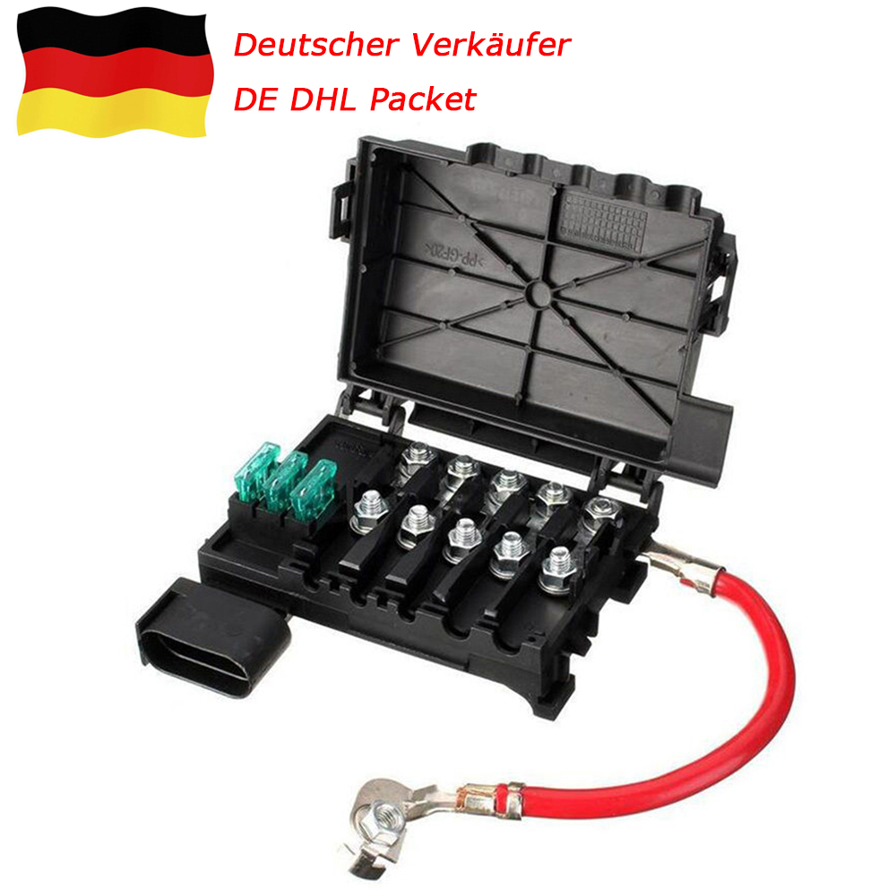 BATTERIEDOSE SICHERUNGSKASTEN HALTER FÜR VW BORA MK4 SEAT JETTA 3 PIN 1J0937550A