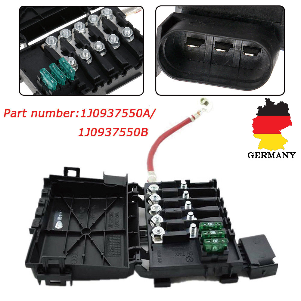 BATTERIEDOSE SICHERUNGSKASTEN HALTER FÜR VW BORA MK4 SEAT JETTA 3 PIN 1J0937550A
