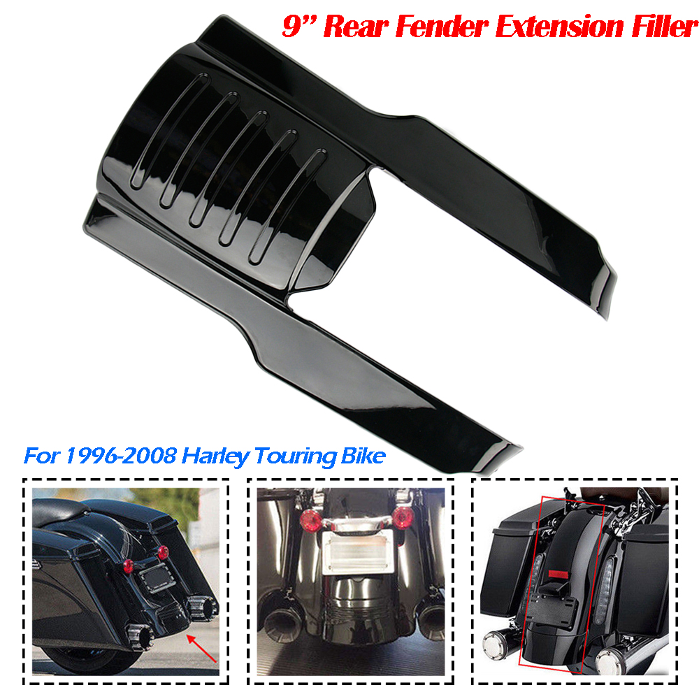 OEM Harley Davidson Touring Rear Fender Support Brackets Filler black OEM Harley Davidson Touring Rear Fender Support Brackets Filler black