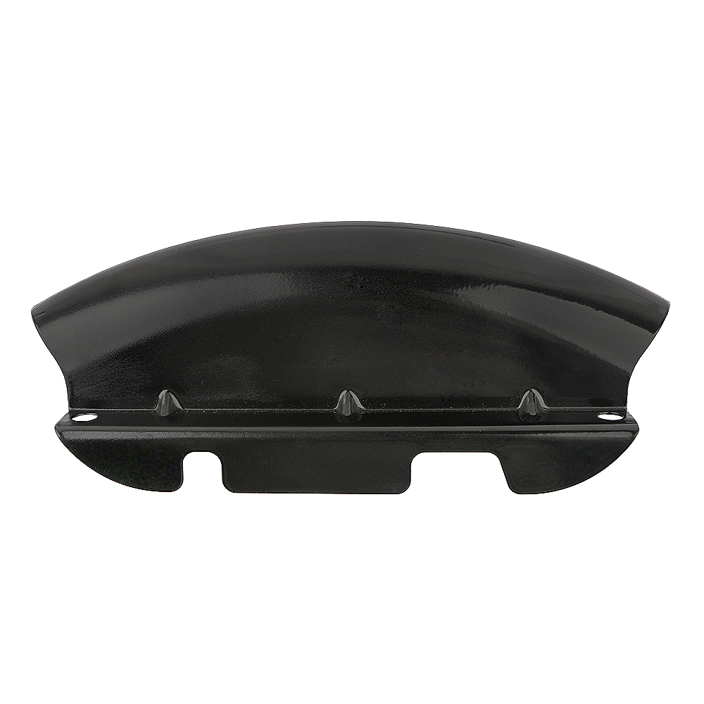 Black Lower Triple Tree Wind Deflector For Harley Touring Street Glide