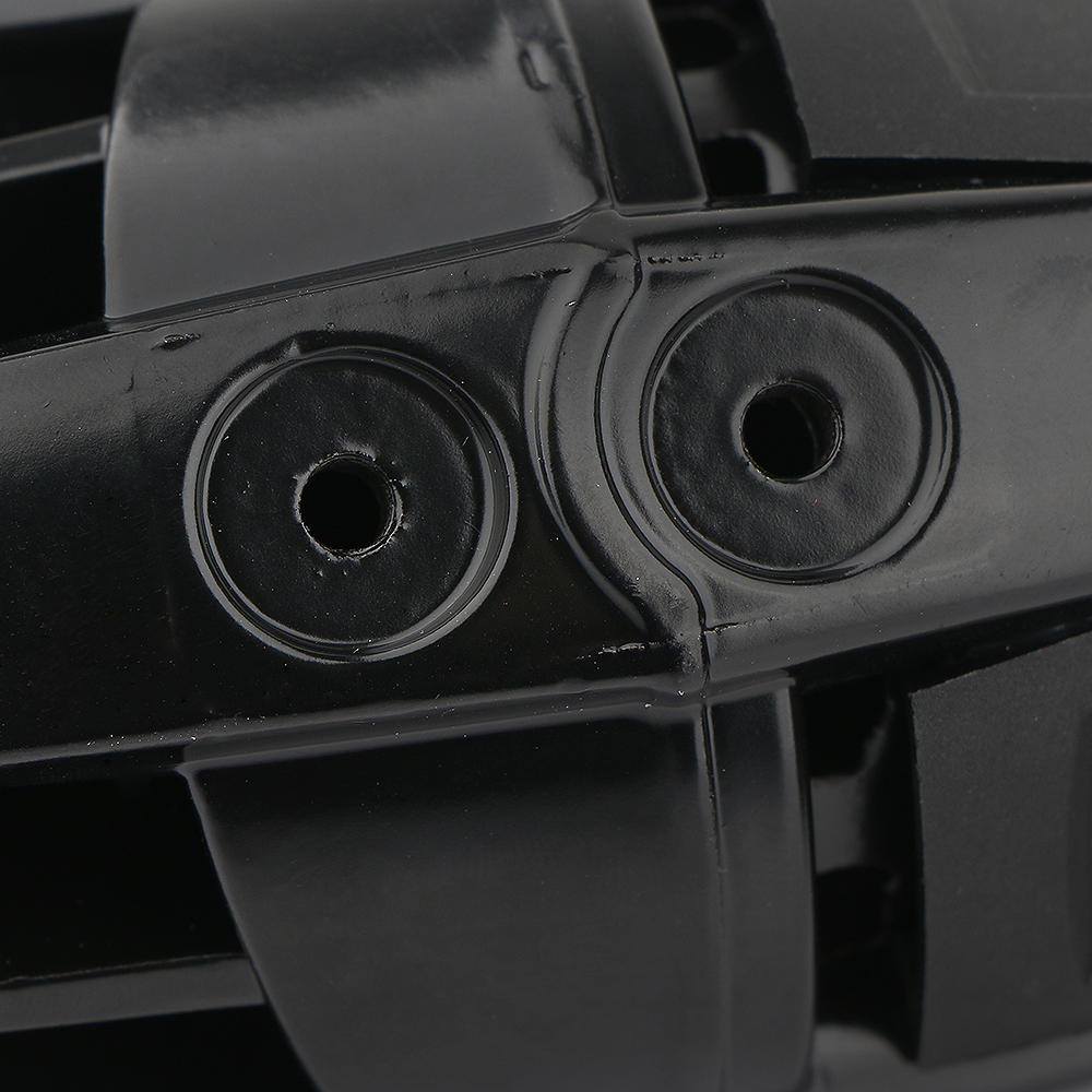 Black LED Auxiliary Fog Light Driving Spotlight & Cover & Wiring For