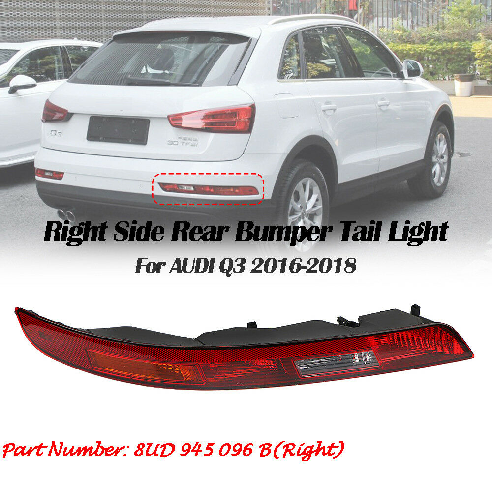Right Rear Bumper Lower Tail Light Reverse Stop Lamp For AUDI Q3 SUV 20162018 eBay