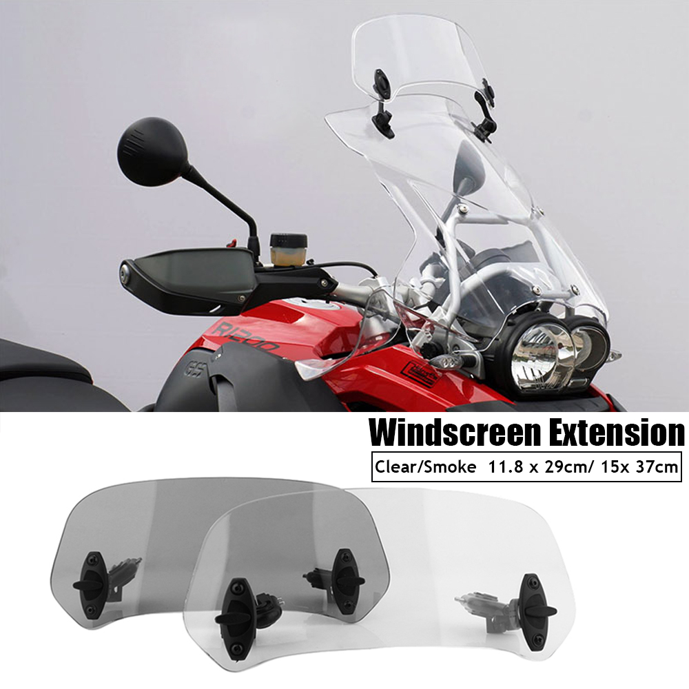 motorcycle windscreen extender