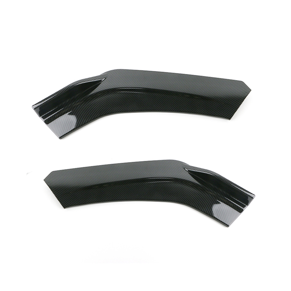 Auto Voorbumper Lip voor Opel Speedster 2000-2005,Slijtvaste Kin Splitter Canard Lip Spoiler Protector Cover Body Kit Accessoires,A3-carbon fiber blue