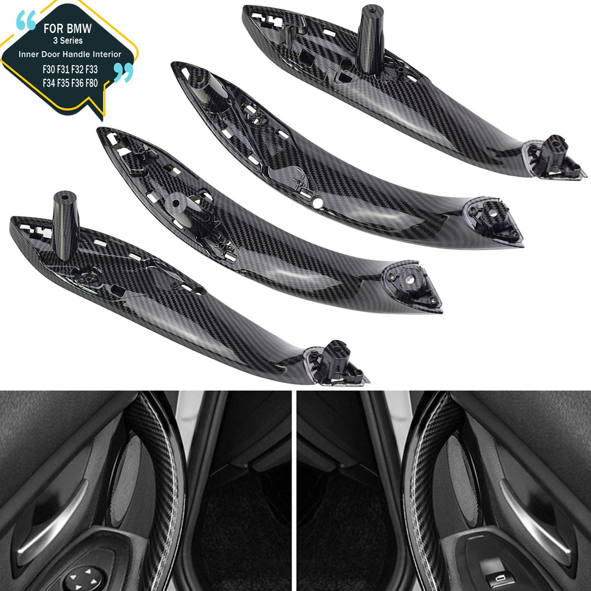 Maniglie Porta Interna per B&MW Serie 5 F10 F18 F11 2011-2017 Car Maniglie Porta Interna per B&MW Serie 5 F10 F18 F11 2011-2017 Car