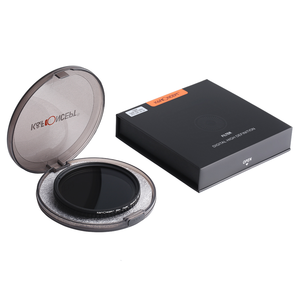 Filtro Diffusione Professionale K&F Concept 72mm Black Mist 1/8 - Rivestito AR, Per Sony Canon DSLR