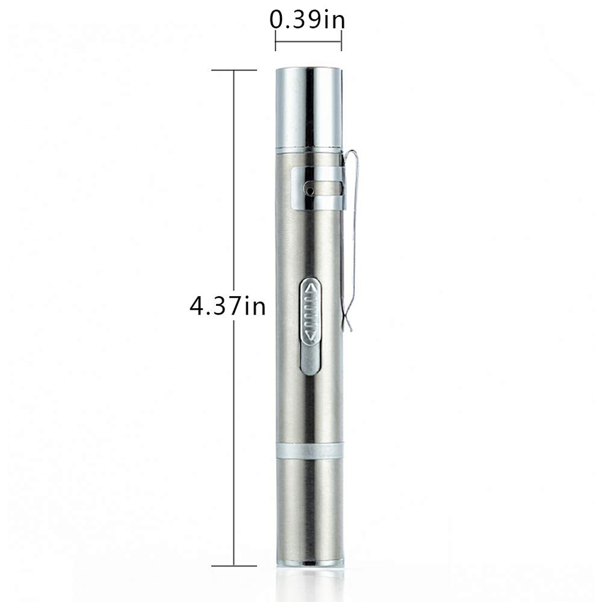 Money Checker Cat Pet Toy Beam LED Torch 5 Patterns 3-in-1 Laser Pointer Pen