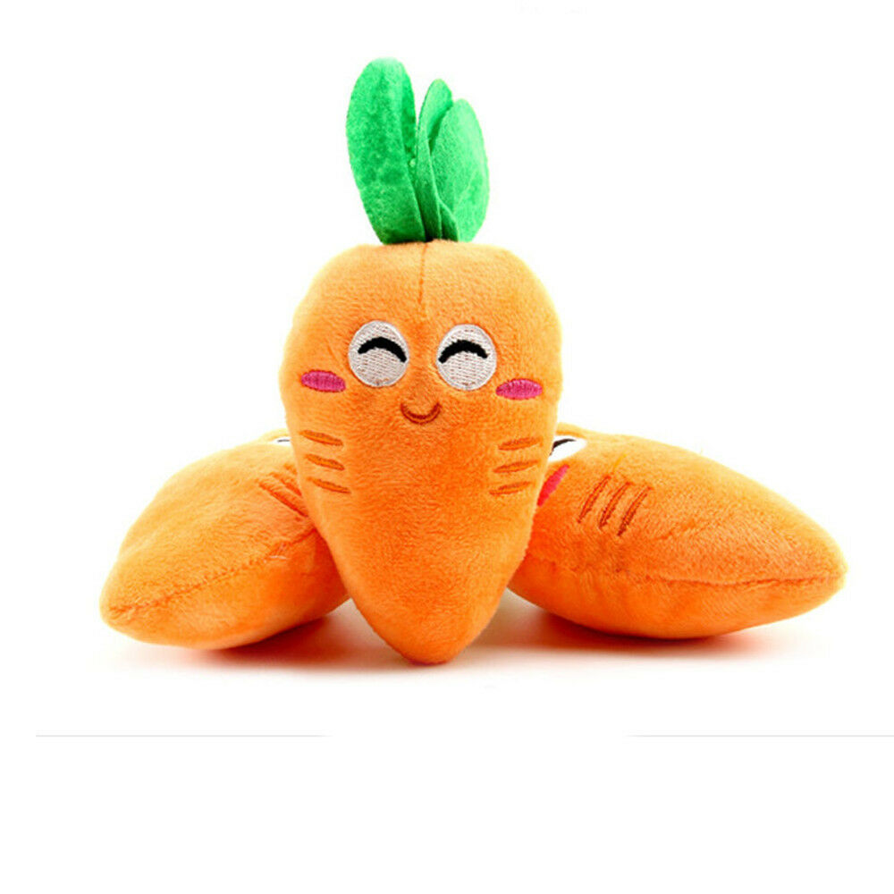 squeaky carrot dog toy